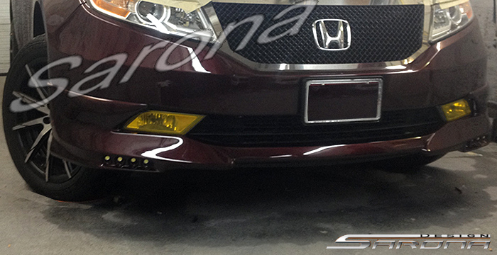 Custom Honda Odyssey  Mini Van Front Lip/Splitter (2011 - 2013) - $490.00 (Part #HD-014-FA)